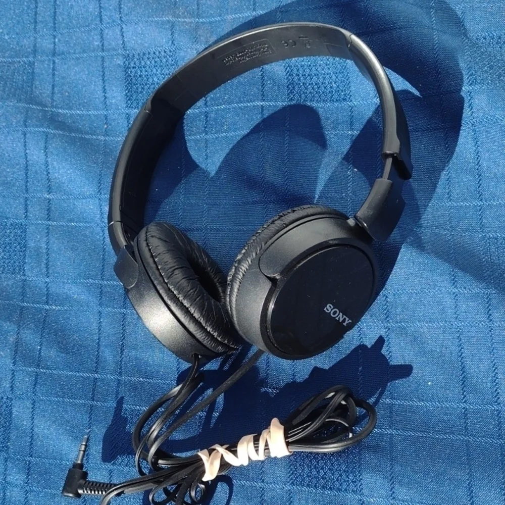 Sony Black Over-Ear Headphones
